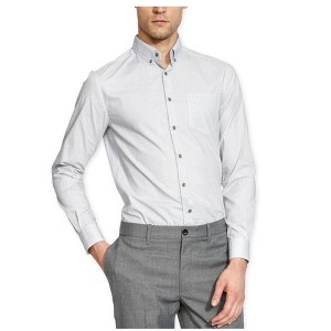Kenneth Cole Mens Super Slim Fit Button Up Shirt - 1 of 1