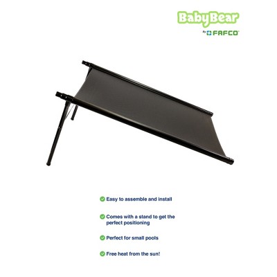 FAFCO Original Solar Bear - Solar Pool Heater for Above-Ground Pools, Universal, with Starter Kit