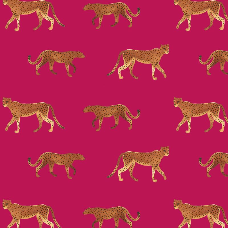 18"x18" Cheetah Walk Polyester Pillow - Skyline Furniture, 5 of 7