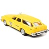 1974 Buick Estate Station Wagon Taxi Yellow 1/87 (HO) Scale Model by Classic Metal Works - 3 of 3