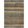 HomeRoots 5' X 8' Fern Green And Rust Aztec Washable Indoor Outdoor Area Rug - 4 of 4