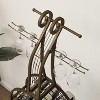 Boersma Cello Shape Wine Bakers Rack, Freestanding Wine Rack with Storage Bottle, Wine Storage Home Bar for Liquor and Wine, Organizer for Kitchen - 4 of 4