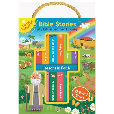 Bible Stories My Little Learner Library - By Cottage Door Press (board ...