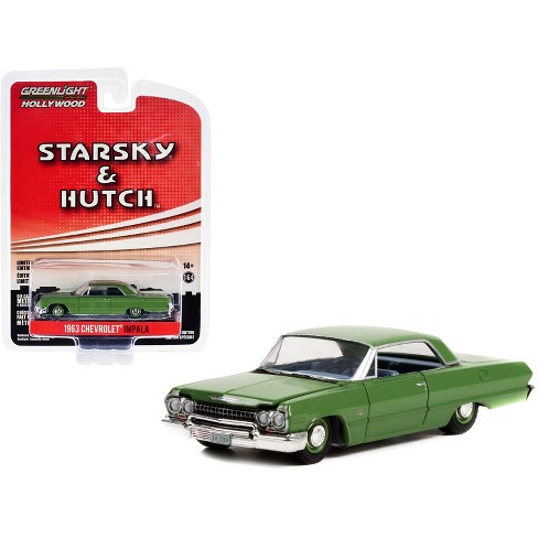 1963 Chevrolet Impala Green With Blue Interior starsky And Hutch 1975 1979 Tv Series 1 64 Diecast Model Car By Greenlight Target