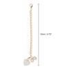 Unique Bargains Heart Bow Water Cup Pendant 1 Pc - 2 of 4
