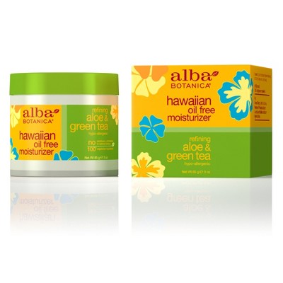 Alba Hawaiian Refining Aloe & Green Tea Oil-Free Moisturizer- 3oz