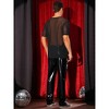 INSPIRE CHIC Men's Short Sleeve Crew Neck Party Sheer Mesh T-Shirt - 3 of 4
