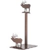 5 Star Super Deals Rustic Moose Paper Towel Holder - Wildlife Inspired Metal Kitchen Roll Stand Dispenser for Cabin and Lodge Decor - 3 of 3