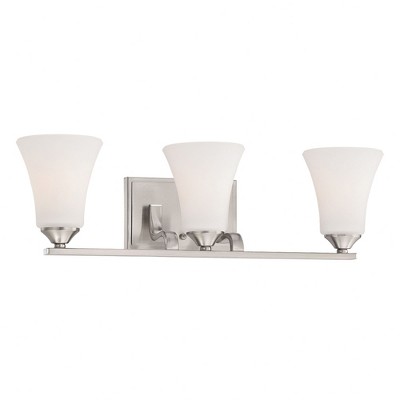 Thomas Lighting Treme 3 - Light Vanity in  Brushed Nickel
