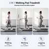 SupeRun 15.55*35.43 Inches Run Belt Walking Pad Treadmill with Display For Home Office Portable Treadmill - 4 of 4