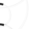 CWI Lighting,Hoops 6 Light LED Chandelier With Black Finish - 3 of 4