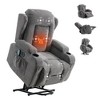 NicBex Power Lift Chair with USB Ports and Pocket Recliner Chair for Elderly Massage Chair with Heating Living Room Chairs - 2 of 4