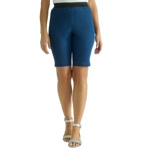 Jessica London Women's Plus Size Jegging Bike Short - 1 of 4