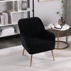 Upholstered Fabric Accent Chair for Living room - 4 of 4
