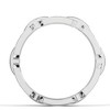 Pompeii3 1 1/4Ct Diamond Ring Men's Lab Created Band in 10k White, Yellow, or Rose Gold - 3 of 4