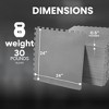 BalanceFrom Fitness Interlocking EVA Foam Exercise Mat Tiles - 4 of 4