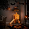 FURNIinspire Pet Tower Halloween Cat Tree Tower with Sisal Scratching Posts, Hanging Toys, Cat Activity Platform, Orange, 27.3"*11.8"*39" - 2 of 4