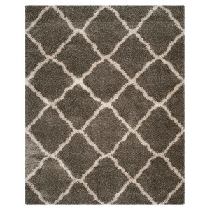 Gray/Taupe Abstract Loomed Area Rug - (8