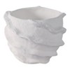 Decorative Ceramic Flower Pot for Home Decor - Indoor and Outdoor Planter - Art-Inspired Plant Pot for Garden, Patio, Shelf, or Entryway - 5" White - 4 of 4