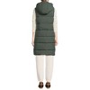 Lands' End Women's Wide Channel 600 Down Puffer Long Vest - 2 of 4