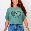 Simply Sage Market Granny Heart Outline Garment Dyed Tee - 2 of 4
