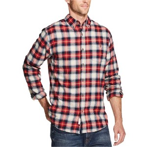 Weatherproof Mens Flannel Plaid Button Up Shirt - 1 of 1