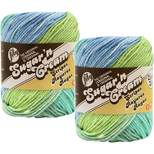 (Pack of 3) Lily Sugar'n Cream Yarn - Stripes Super Size-Country Stripes