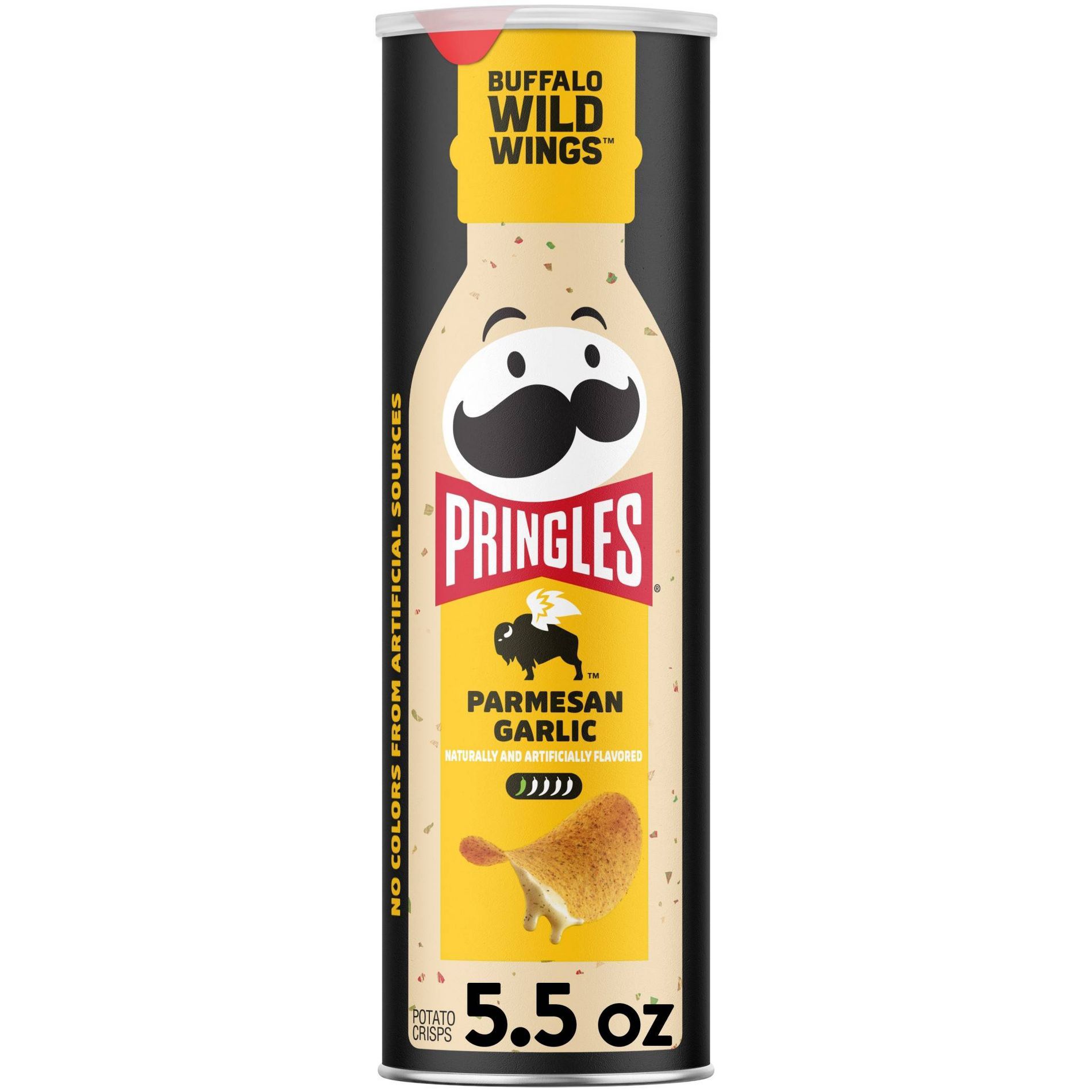 Pringles Buffalo Wild Wings Parmesan Garlic Crisps Chips - 5.5oz