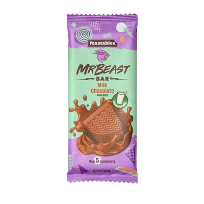 MrBeast Feastables amande Deez sel de mer utilitaire barre chocolatée Mr  Beast [3 pack] neuve