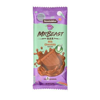 Feastables Mr Beast Bar Milk Chocolate Crunch - 1.23oz : Target