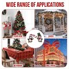 SEVOBAL Inflatable Holiday Decorations Set of 2 Penguin and Candy Cane Christmas Decorations for Xmas Decor Holiday Displays, Multi, 20.5"*7.9"*21.7" - 4 of 4