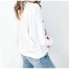 Women's Sarah Hearts Sweatshirt - Mary Square - 2 of 3