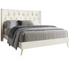 Home Design Homer Tufted Upholstered Platform Bed - 3 of 4