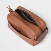 Classic Top Cow Leather Dopp Kit - Goodfellow & Co™ : Target