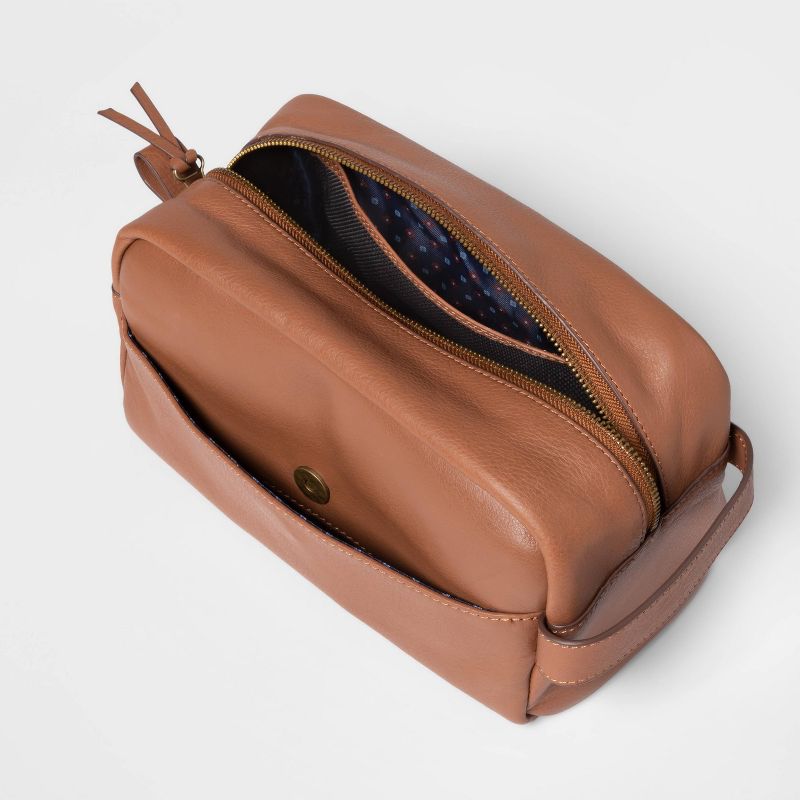 Classic Top Cow Leather Dopp Kit - Goodfellow &#38; Co&#8482;, 3 of 10