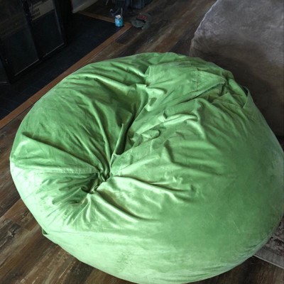 5' Large Bean Bag Chair With Memory Foam Filling And Washable