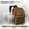 Wrangler Tradesman Backpack for Men, Water Resistant Casual Daypack for Travel Work School, Unisex Laptop Backpack with Notebook Sleeve - 3 of 4