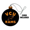 Virginia Commonwealth Official Logo Wood Christmas Tree Holiday Ornament - 2 of 4