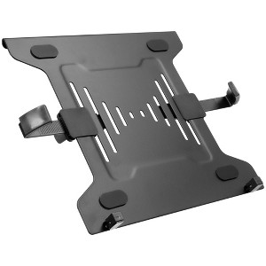 Mount-It! Laptop VESA Mount Tray | Laptop Holder Arm Mount Attachment | Vented Notebook Tray | Laptop Tray Clamp for Monitor Stand 75mm & 100mm - 1 of 4