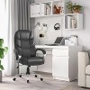 FDW Office Chair Computer High Back with Armrests Lumbar Support - 2 of 4