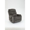 Leisure PU Leather/Velvet Electric Lift Chair, Relaxation Sofa Chair Electric Recliner for the Elderly RE- ModernLuxe - 4 of 4