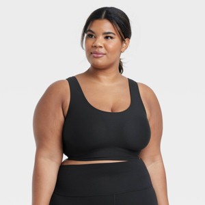 Women's Everyday Soft Medium Support Longline Sports Bra - All In Motion™ - 1 of 4