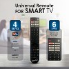 Supersonic® 4-Device Universal Remote for Smart TVs, SC-326 in Black - 3 of 4