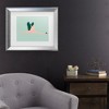 Trademark Fine Art - Annie Warren  Sherbet Flamingos Ii Matted Framed Art - 2 of 4