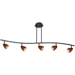 Cal Lighting SL-954-5-DB/AMS Contemporary Modern Five Pendant Lighting Accessories, Bronze - 1 of 1