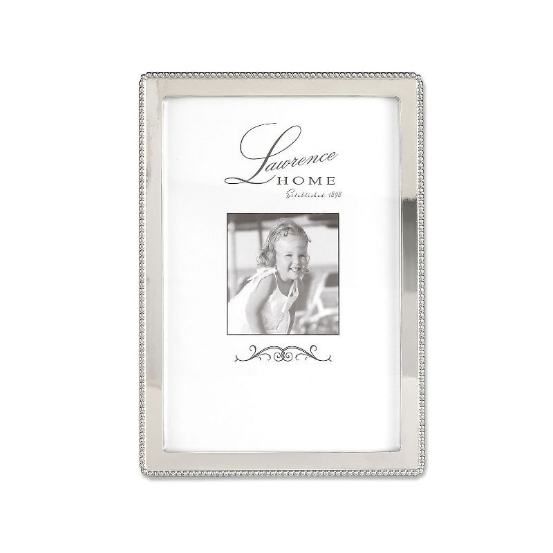 Lawrence Frames 710746 Silver Metal 6.54" x 4.57" Picture Frame , 1 of 4