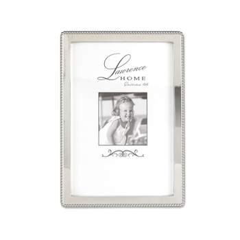 Lawrence Frames 710746 Silver Metal 6.54" x 4.57" Picture Frame 