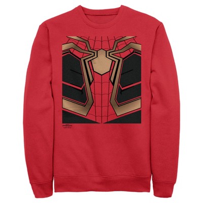 Men's Marvel Spider-man: No Way Home Iron Suit Sweatshirt : Target