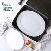 StorageBud Fine China Storage Containers, Durable Dinnerware Storage Set, Hard Shell Quilted Dish Storage Boxes with Felt Dividers - 3 of 4