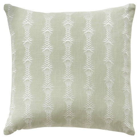 20x20 Oversize Solid Square Throw Pillow Ivory - Rizzy Home : Target